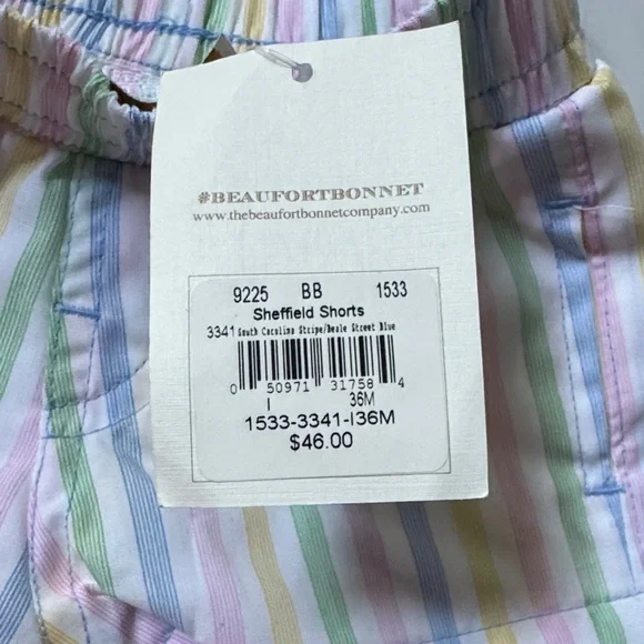 NWT The Beaufort Bonnet Company Sheffield Shorts - Picture 3 of 4